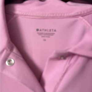 Athleta Women’s Light Pink Active Polo
